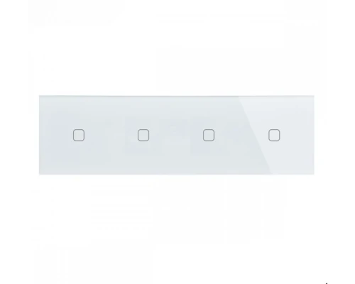 Скляна панель Smartdust SK-4G101-1 — 4 клавіші (1+1+1+1)